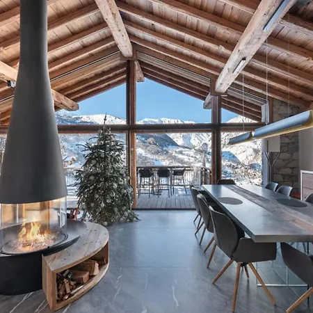 Chalet De Prestige Avec Jacuzzi, Sauna Et Cinema - Fr-1-570-42 *