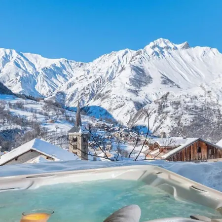 De Prestige Avec Jacuzzi, Sauna Et Cinema - Fr-1-570-42 Chalet